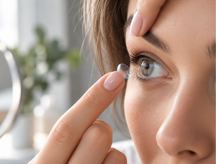 How to remove soft contact lenses